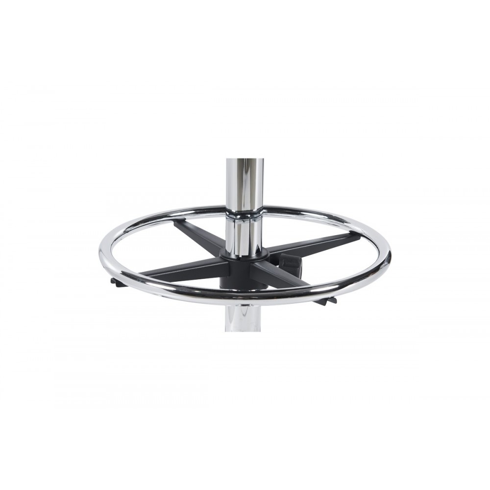 Καρέκλα γραφείου "ICINA" από pu σε χρώμα μαύρο 58x54x102-123