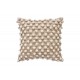 Μαξιλάρι "FINNE" βαμβακερό σε χρώμα μπεζ 45x45x2.5
