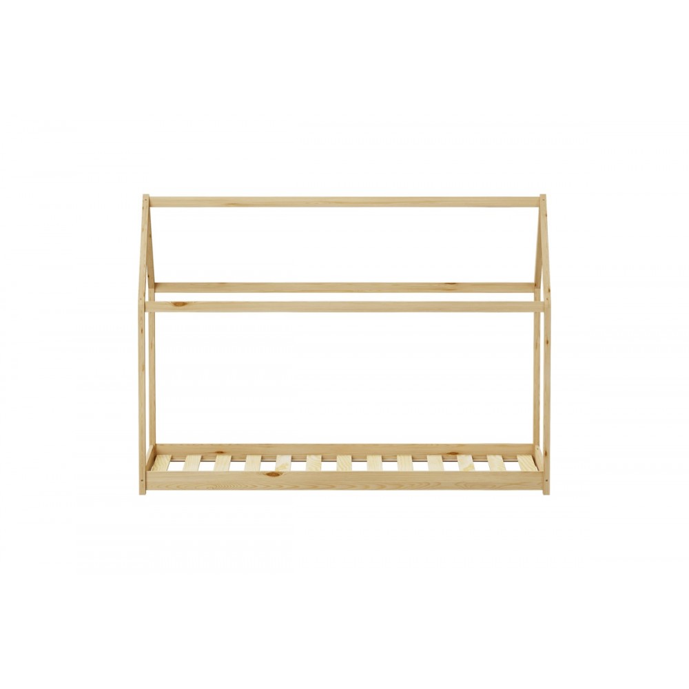 Παιδικό κρεβάτι "NINO" τ.montessori από ξύλο σε χρώμα φυσικό 196x97x140.5