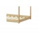 Παιδικό κρεβάτι "NINO" τ.montessori από ξύλο σε χρώμα φυσικό 196x97x140.5