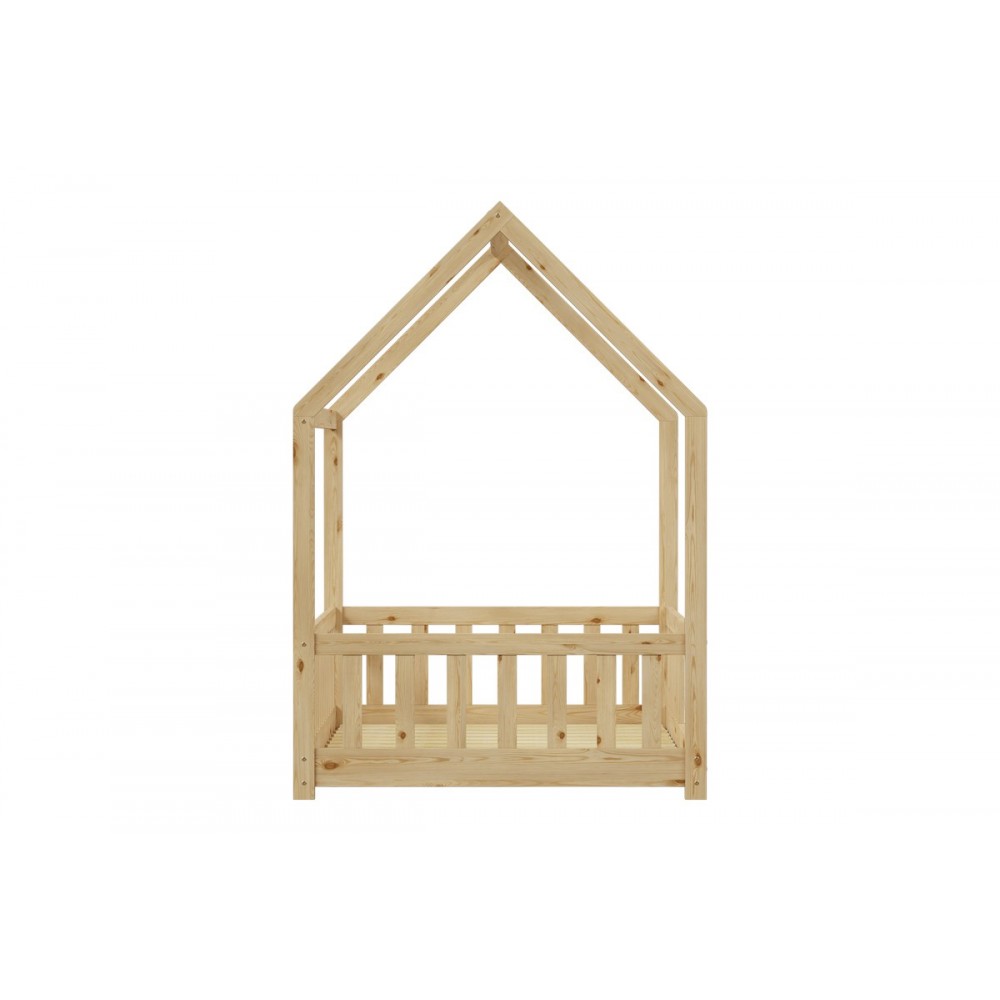 Παιδικό κρεβάτι "CALLAN" τ.montessori από ξύλο σε χρώμα φυσικό 196x97x140.5