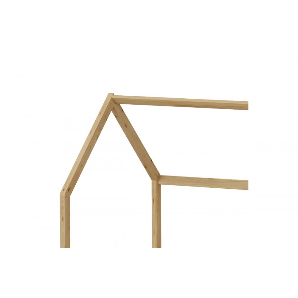 Παιδικό κρεβάτι "CALLAN" τ.montessori από ξύλο σε χρώμα φυσικό 196x97x140.5