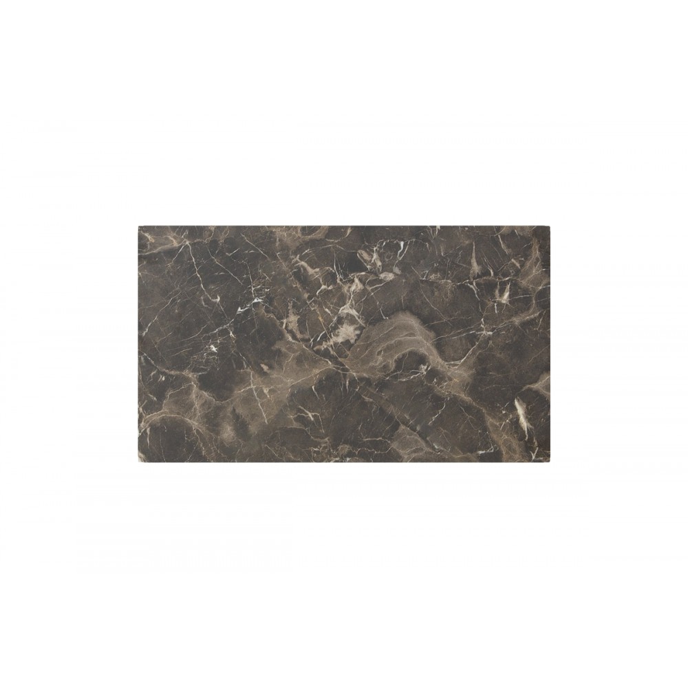 Επιφάνεια τραπεζιού "VERGIA" από HPL σε χρώμα ανθρακί με όψη μαρμάρου 69x120