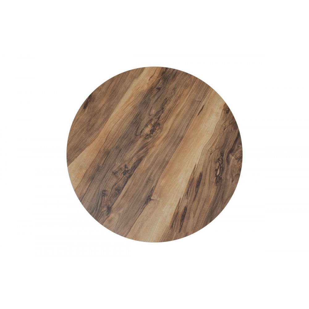 Επιφάνεια τραπεζιού "NOBLE" από HPL σε χρώμα καρυδί 60x60