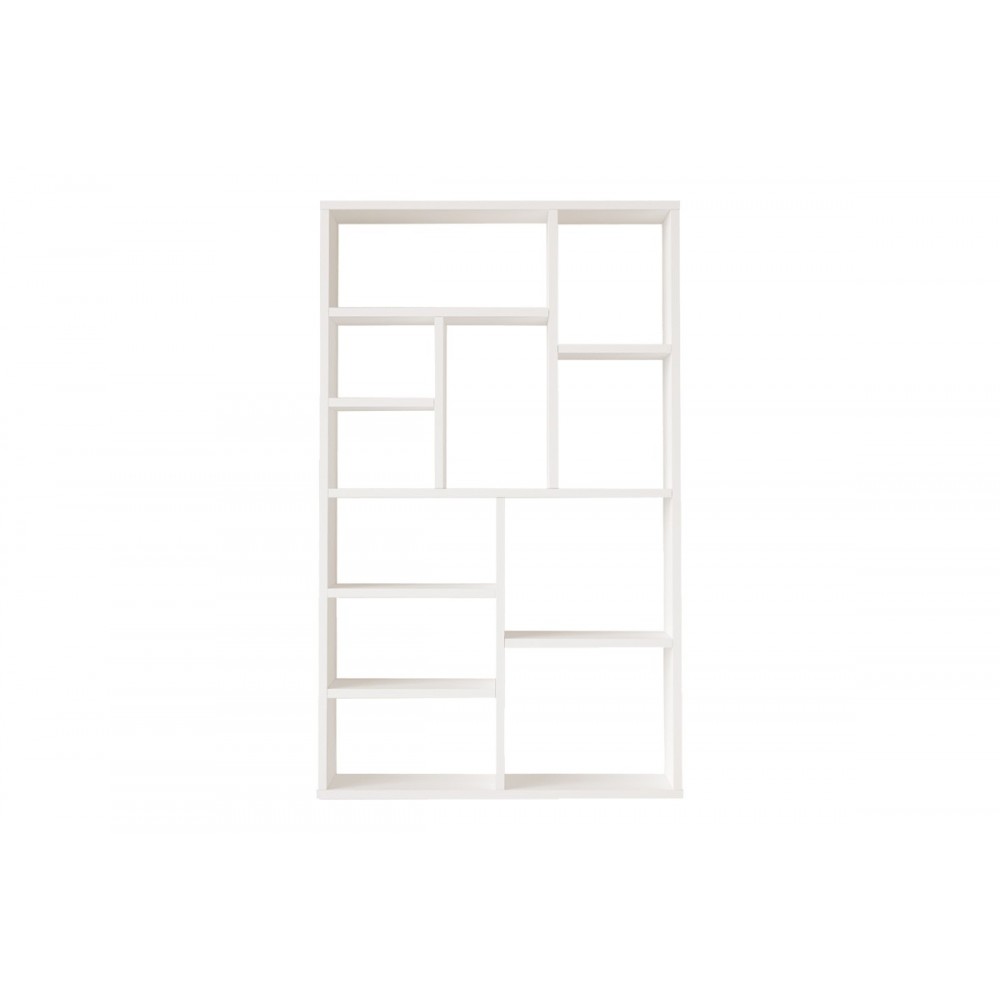 Βιβλιοθήκη "BOTECA" σε χρώμα λευκό 75x22x123.6