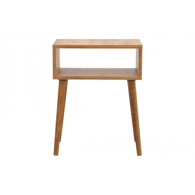 Κομοδίνο "HANK" σε χρώμα φυσικό 45x30x60