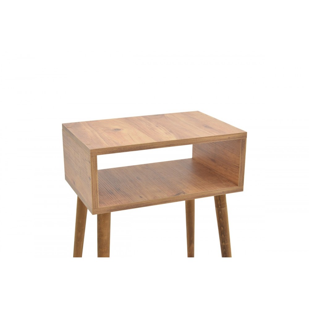 Κομοδίνο "HANK" σε χρώμα φυσικό 45x30x60