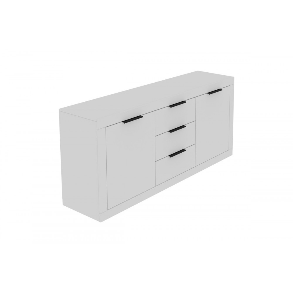 Μπουφές "DOHA" σε χρώμα λευκό 180x45x80.5