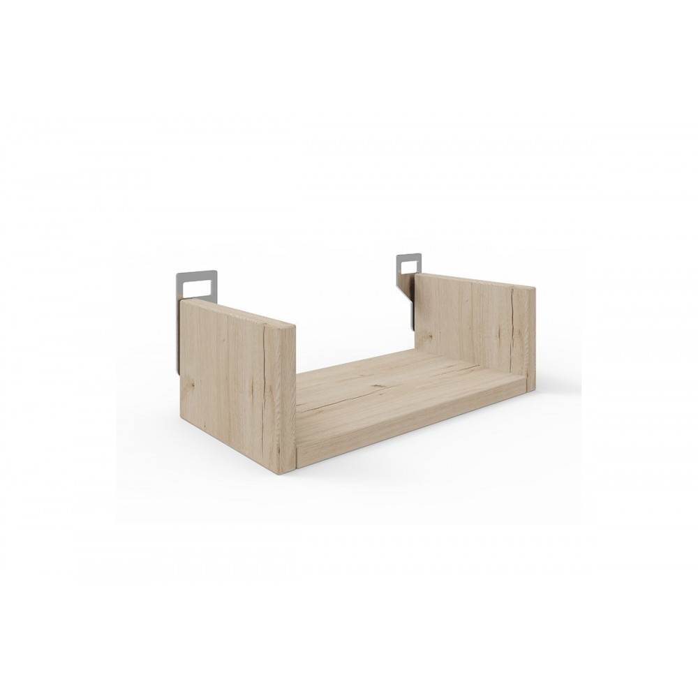 Ραφιέρα τοίχου "DERVA" σε χρώμα oak 30x15x10