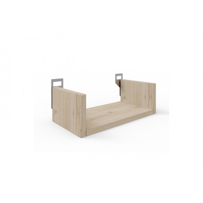 Ραφιέρα τοίχου "DERVA" σε χρώμα oak 30x15x10