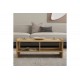 Τραπέζι σαλονιού "TIENA" σε χρώμα oak 90x50x35