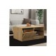Τραπέζι σαλονιού "NARLI" σε χρώμα oak 90x60x45