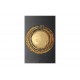 Πίνακας σε καμβά "ZESAN" σε χρώμα μαύρο/χρυσό 45x3x70