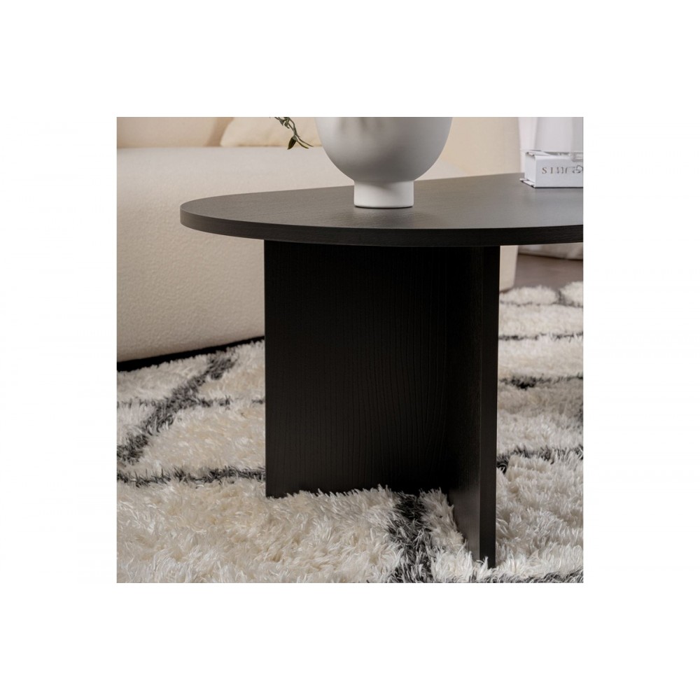 Τραπέζι σαλονιού "TABLETOD" σε χρώμα μαύρο 119x60x40