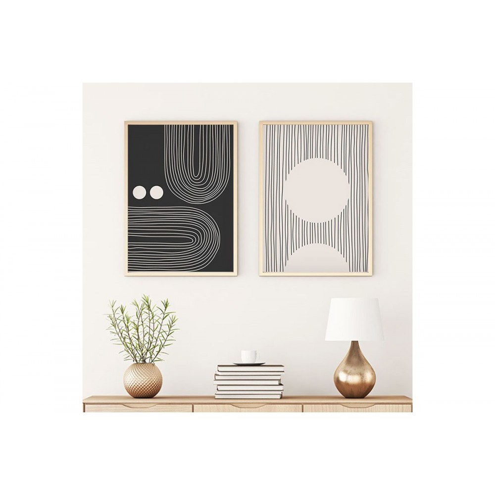 Πίνακας σε καμβά "KOUENIO" δίπτυχος με ψηφιακή εκτύπωση 35x3x50