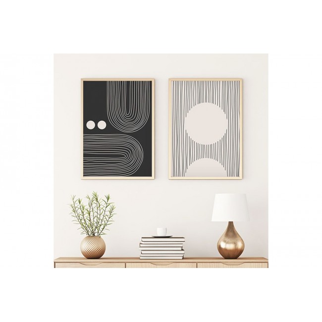 Πίνακας σε καμβά "KOUENIO" δίπτυχος με ψηφιακή εκτύπωση 35x3x50