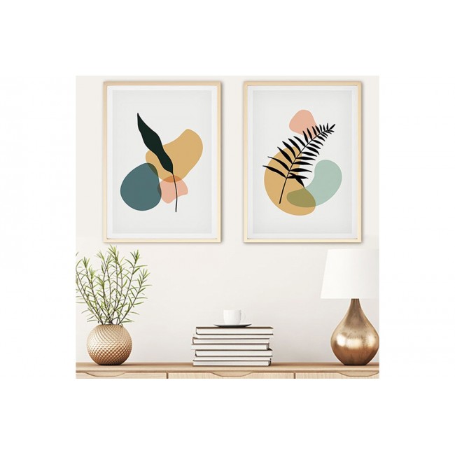 Πίνακας σε καμβά "KENIKO" δίπτυχος με ψηφιακή εκτύπωση 50x3x70