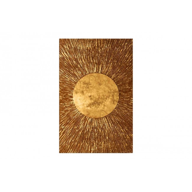 Πίνακας σε καμβά "LIORBE" σε χρώμα χρυσό με ψηφιακή εκτύπωση 45x3x70