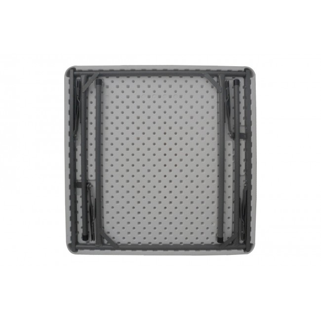 Τραπέζι catering "COMFORT" πτυσσόμενο σε χρώμα λευκό/γκρι 80x80x74