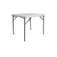 Τραπέζι catering "COMFORT" πτυσσόμενο σε χρώμα λευκό/γκρι 80x80x74