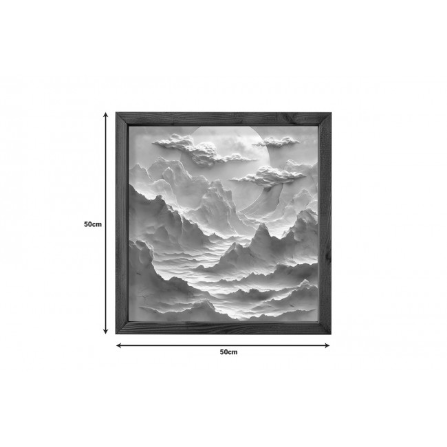 Πίνακας σε καμβά "JEDIA" με ψηφιακή εκτύπωση 50x3.5x50