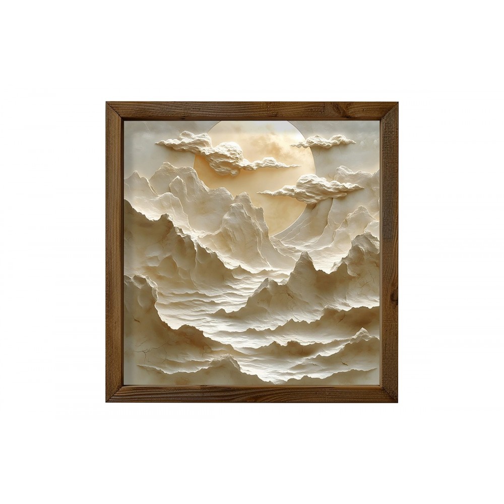 Πίνακας σε καμβά "JEDIA" με ψηφιακή εκτύπωση 50x3.5x50