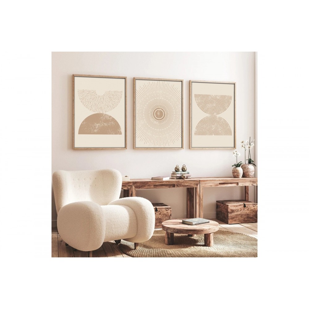 Πίνακας σε καμβά "TERPEN" τρίπτυχος με ψηφιακή εκτύπωση 50x2x70