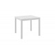Τραπέζι παραλίας "KLITON" από αλουμίνιο σε χρώμα λευκό 45x45x41