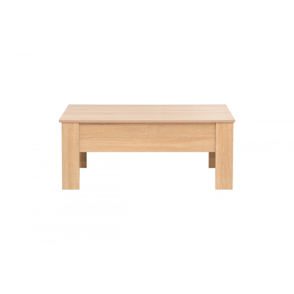 Τραπέζι σαλονιού "FERZA" πολυμορφικό σε χρώμα oak 100x50x42