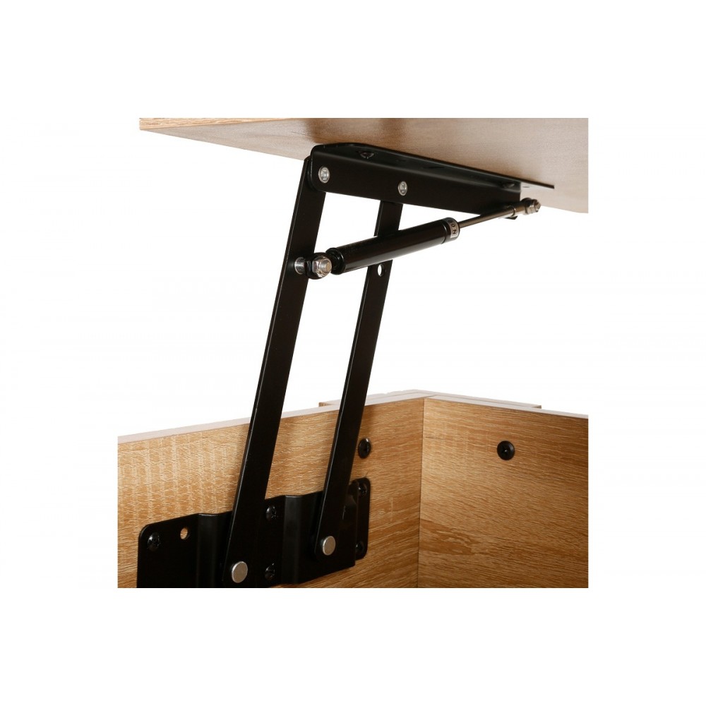 Τραπέζι σαλονιού "FERZA" πολυμορφικό σε χρώμα oak 100x50x42