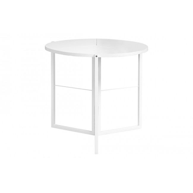 Τραπέζι "TALEN" σε χρώμα λευκό Φ80x74