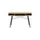 Γραφείο εργασίας "YAMIN" σε χρώμα oak/μαύρο 120x48x76
