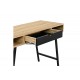 Γραφείο εργασίας "YAMIN" σε χρώμα oak/μαύρο 120x48x76