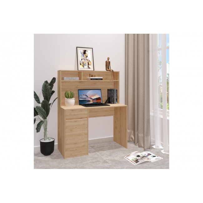 Γραφείο εργασίας "SECRETA" σε χρώμα oak 110x50x135