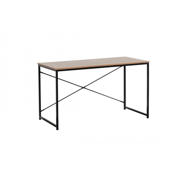 Γραφείο εργασίας "BAILON" σε χρώμα oak/μαύρο 120x60x70