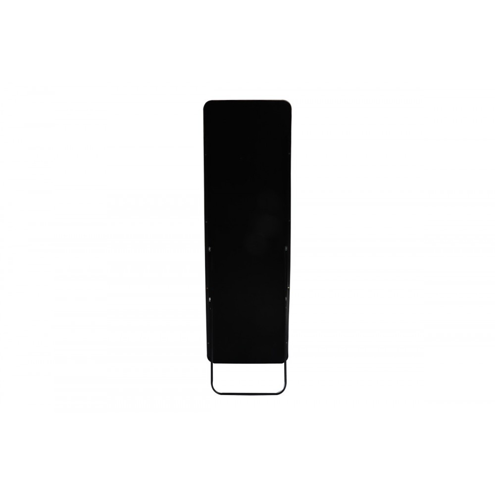 Καθρέπτης "LEZOUR" από βελούδο σε χρώμα λευκό 50x5x170