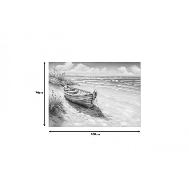 Πίνακας σε καμβά "BOATO" 100x3x70