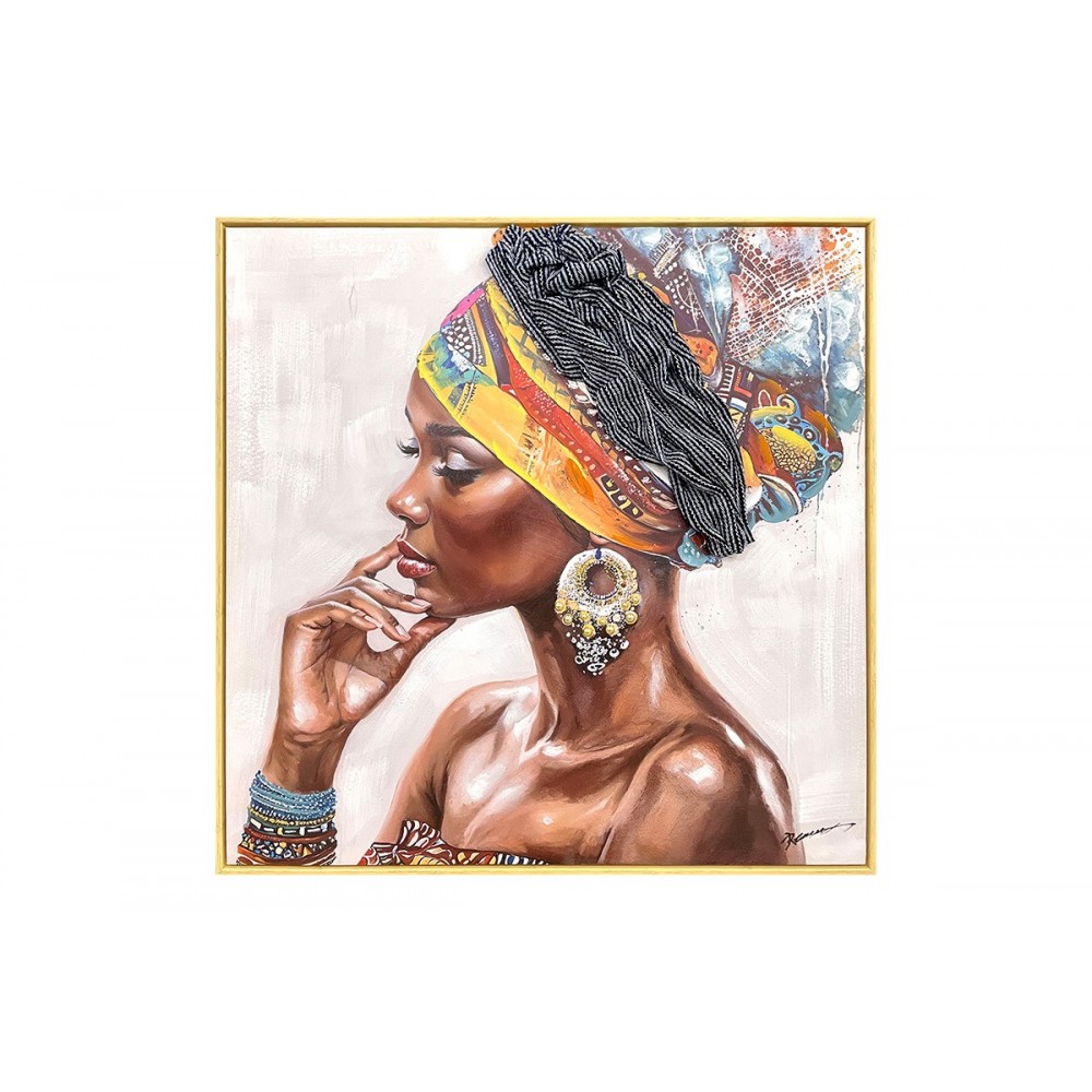 Πίνακας σε καμβά "JALO I" με πλαίσιο 80x3.5x80