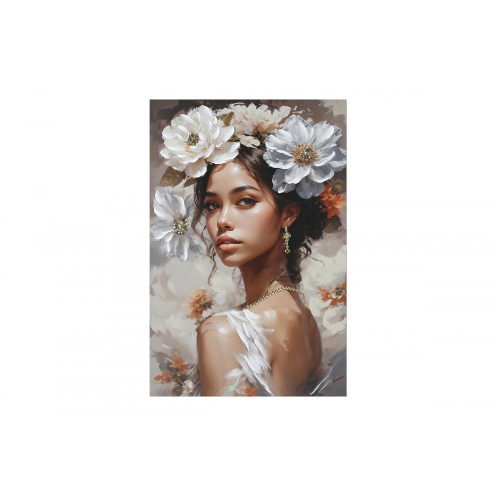 Πίνακας σε καμβά "LILIBET Ι" 60x2.5x90