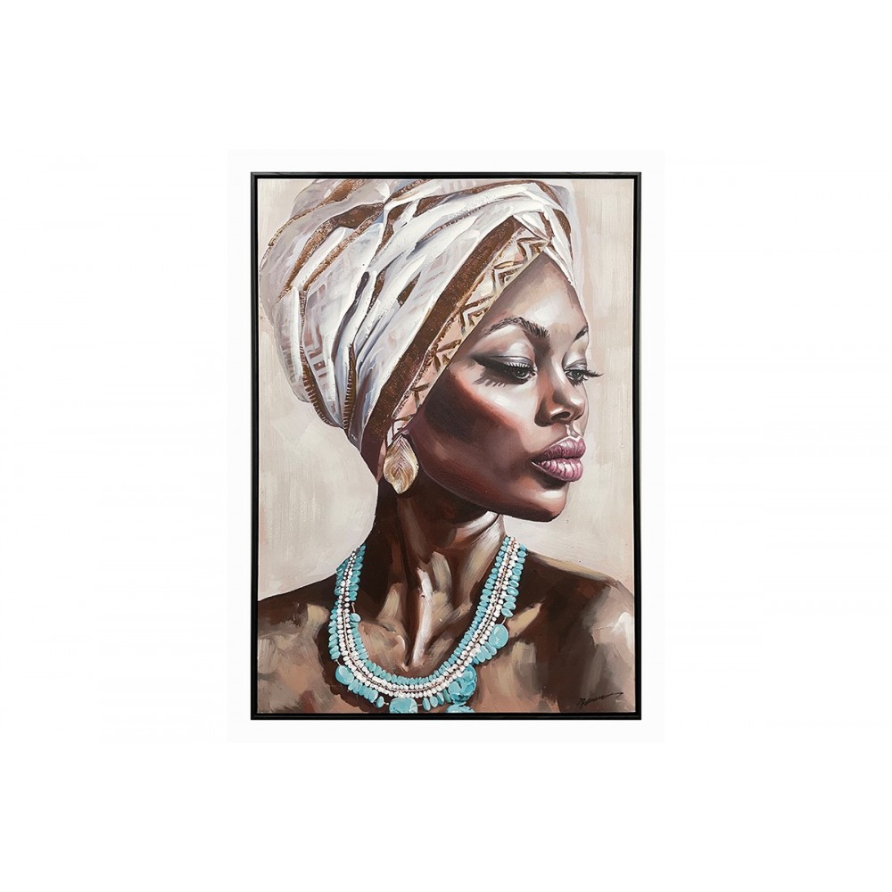 Πίνακας σε καμβά "ZAIRA" με πλαίσιο 70x3.5x100