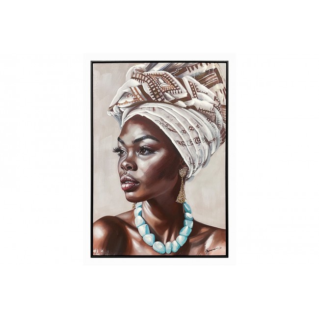 Πίνακας σε καμβά "ZAIRA I" με πλαίσιο 70x3.5x100