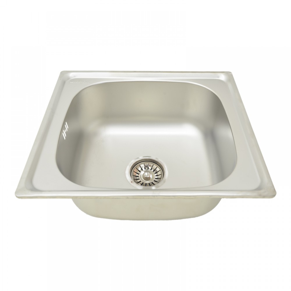 Νεροχύτης "UNDIR" ανοδείδωτος 46x42