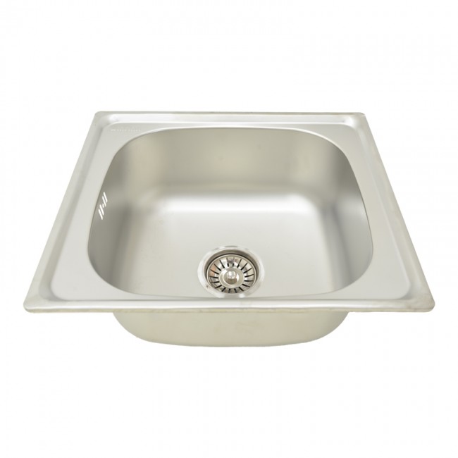 Νεροχύτης "UNDIR" ανοδείδωτος 46x42