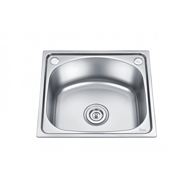 Νεροχύτης "UNDIR" ανοδείδωτος 46x42