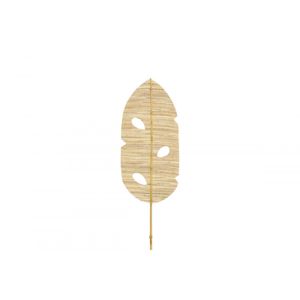 Διακοσμητικό φυτό "FIRWEY" από banana leaf σε χρώμα φυσικό Υ200