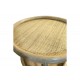 Βοηθητικό τραπέζι "MOODY" από pe rattan σε χρώμα φυσικό Φ55x51