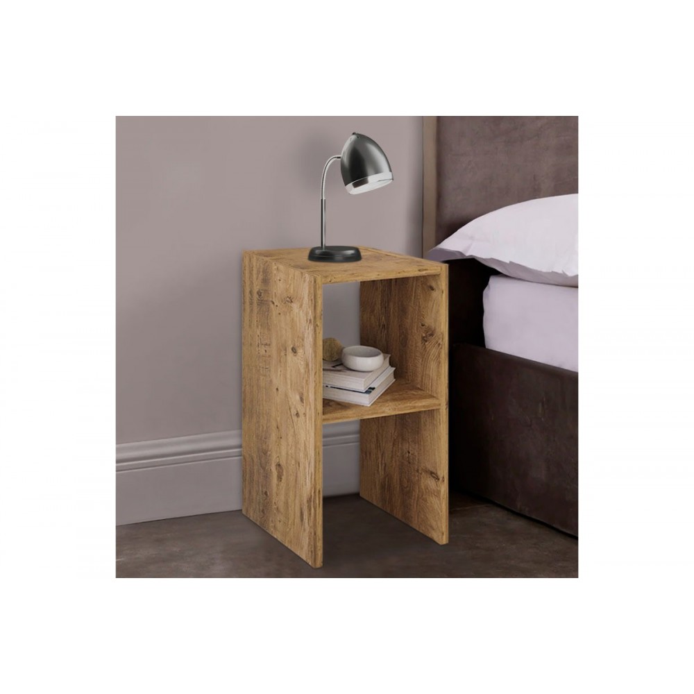 Κομοδίνο "DESEO" σε χρώμα oak 30x30x60