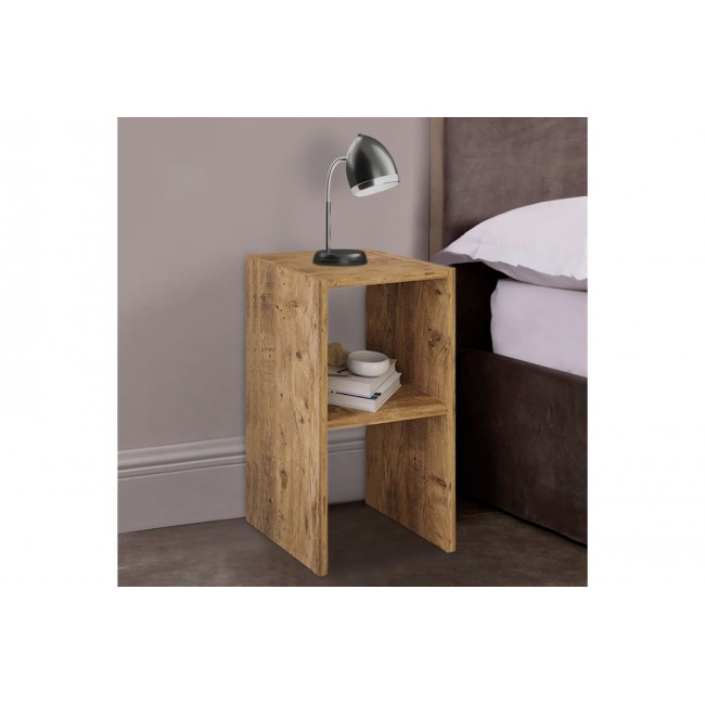 Κομοδίνο "DESEO" σε χρώμα oak 30x30x60