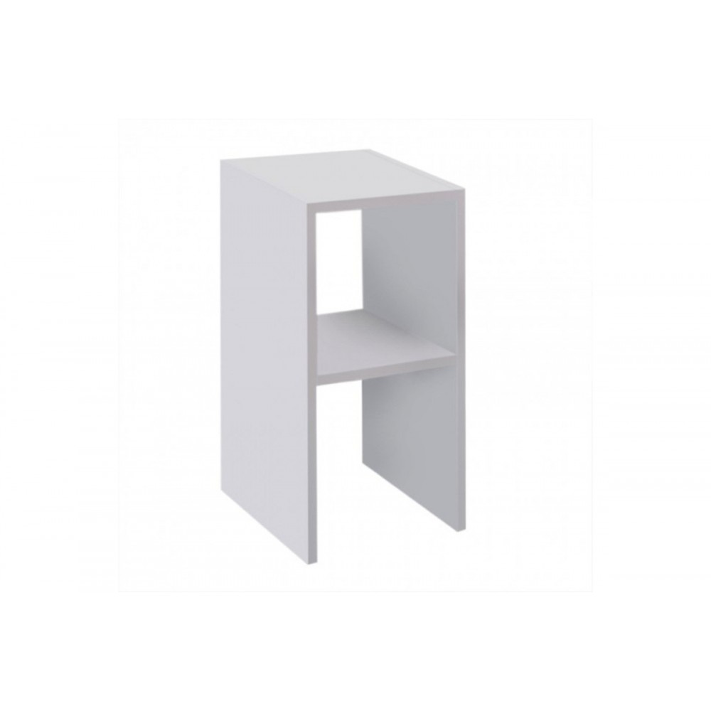 Κομοδίνο "DESEO" σε χρώμα λευκό 30x30x60