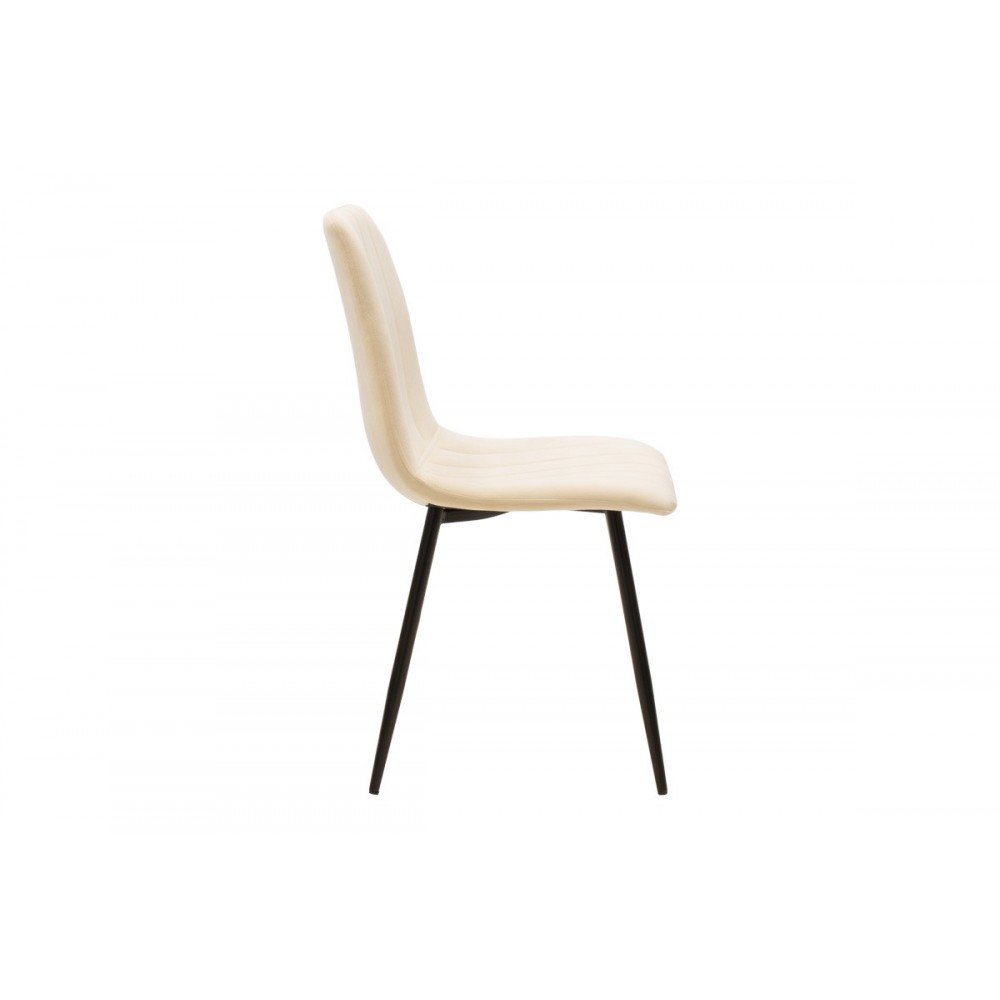 Τραπεζαρία 5τμχ "NATALI-NOOR" από mdf σε χρώμα μαύρο/φυσικό 120x80x76